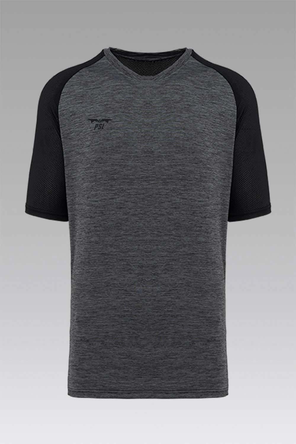 Camiseta Pádel Hombre Solano Dark Grey & Black