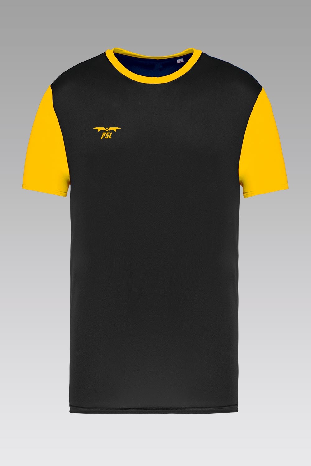 Camiseta Fútbol Noor Black & Yellow