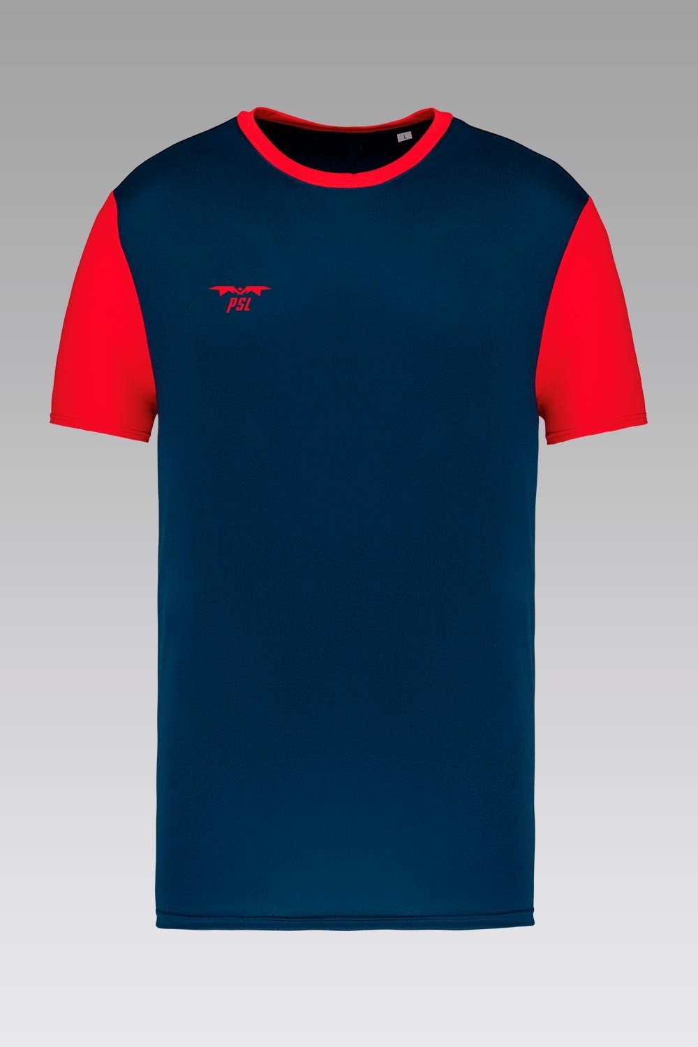 Camiseta Fútbol Noor Navy & Red