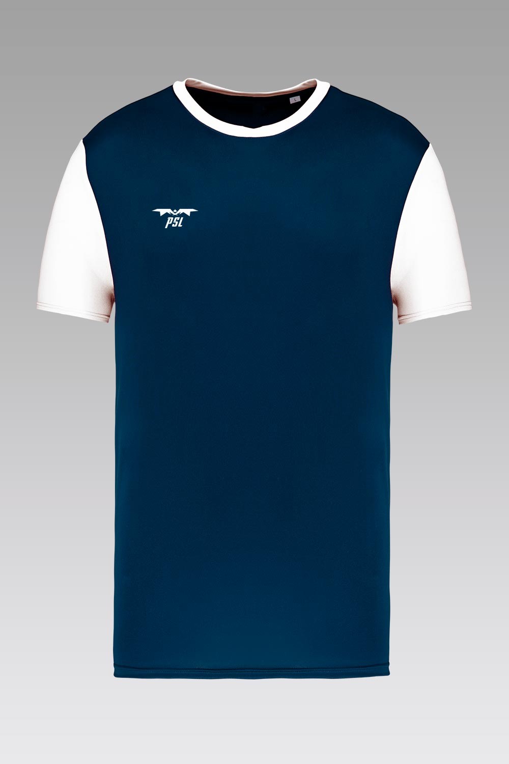 Camiseta Fútbol Noor Navy & White