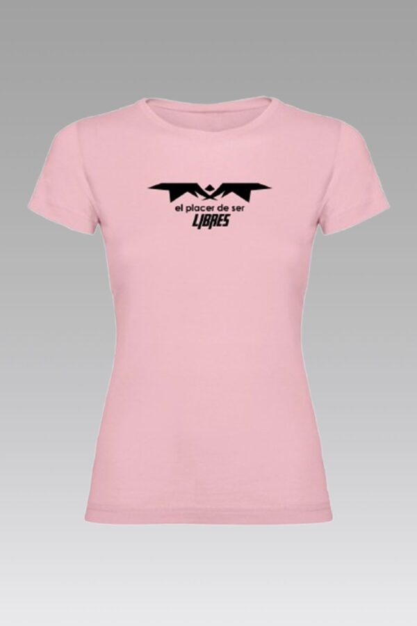 Camiseta Manga Corta Mujer Algodón